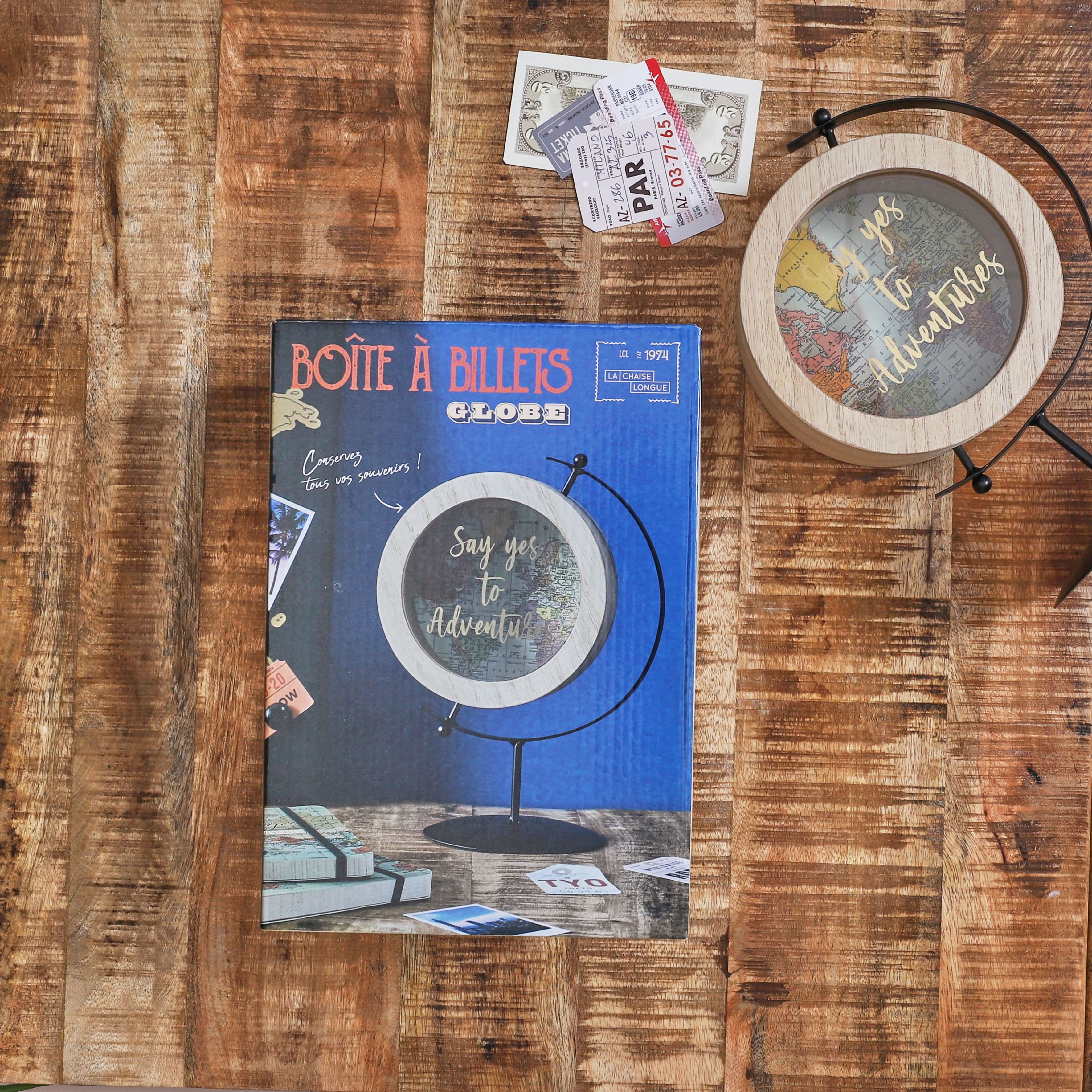 BOITE A BILLETS GLOBE - Image 6