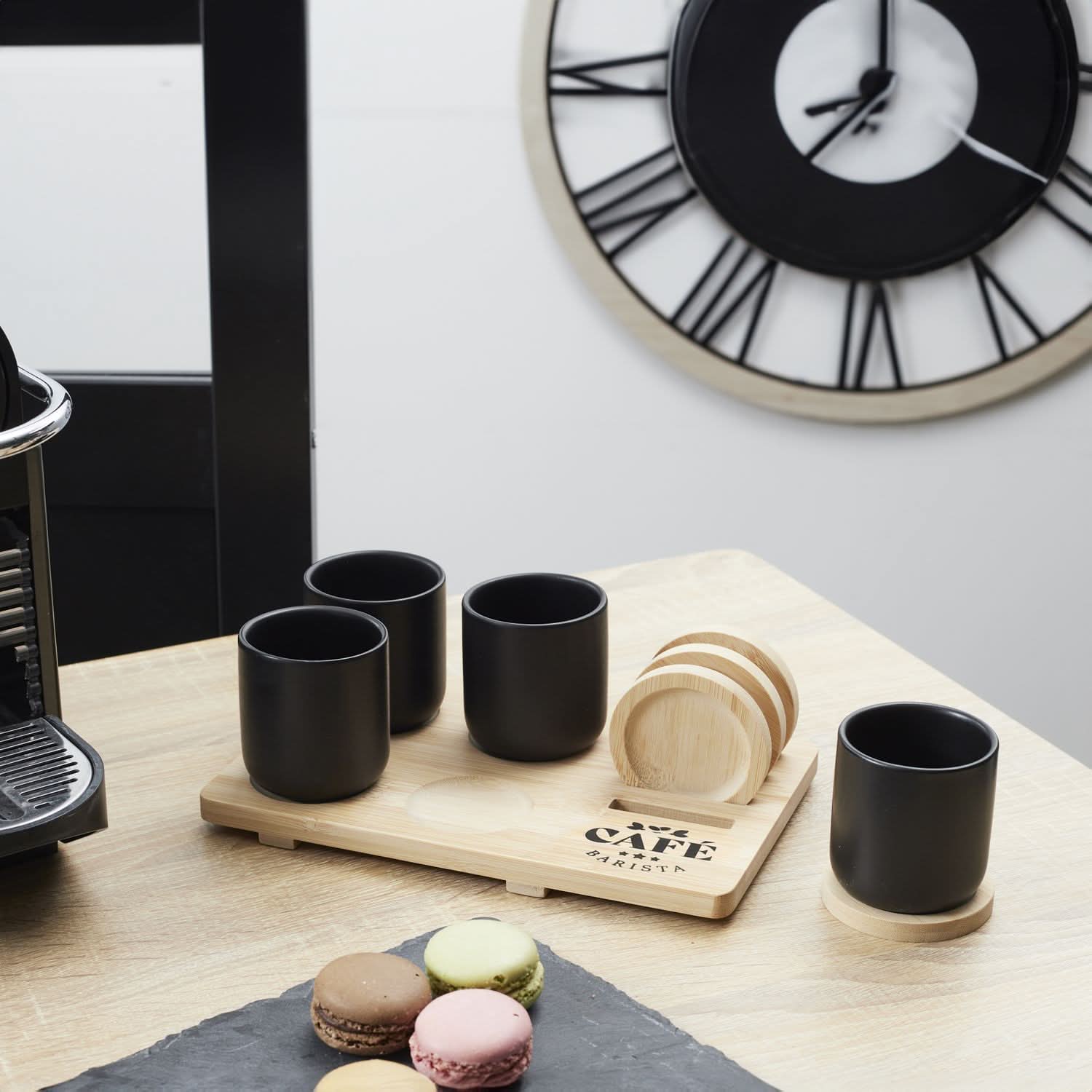 COFFRET DE 4 TASSES A CAFE BARISTA - Image 3