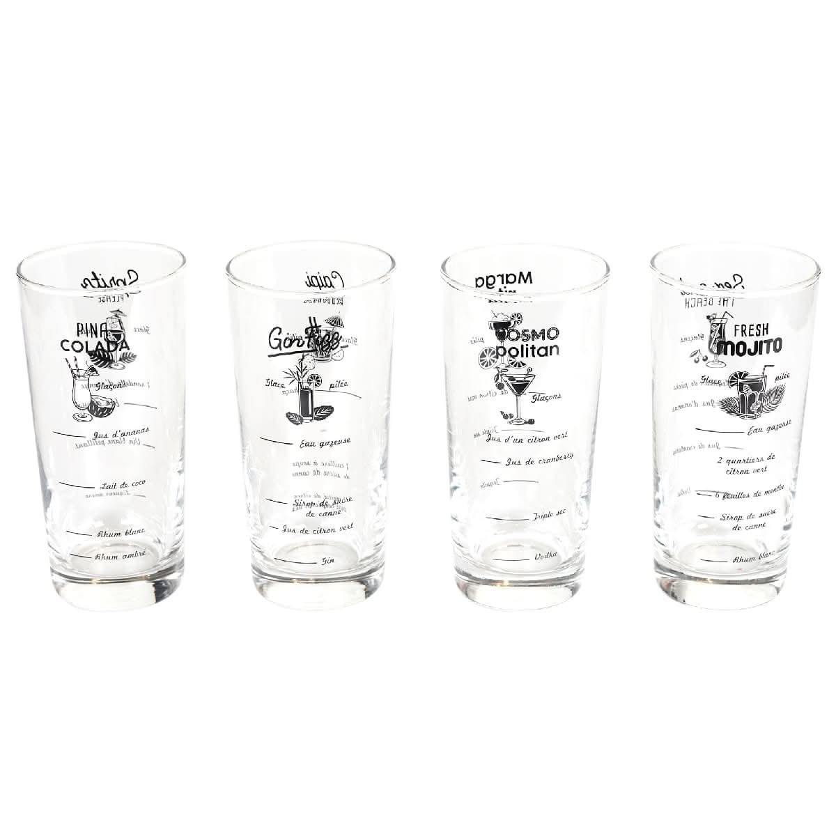 COFFRET VERRES RECETTES COCKTAILS - Image 5